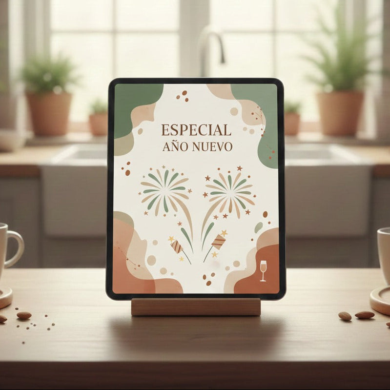 Especial Año Nuevo - 20 Recetas Sin azúcar y Sin TACC